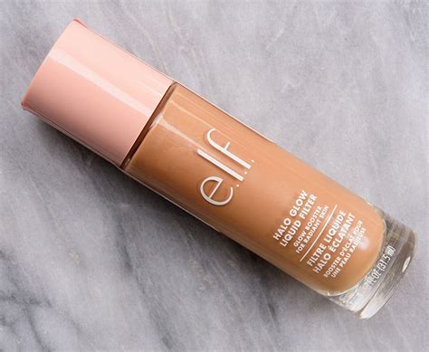 Elf Medium Halo Glow Liquid Filter Review Swatches Elf Products