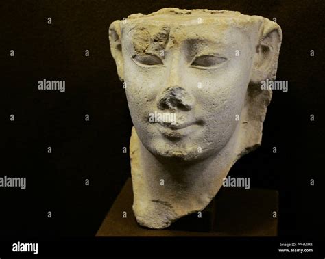 Ancient Egypt Model Of The Head Of Ptolemy Ii Plaster The