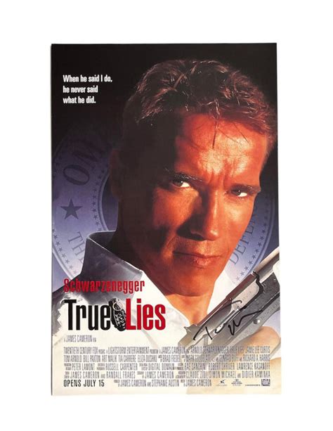 Tom Arnold in True Lies Autographed 11x17 Poster – Icon Autographs