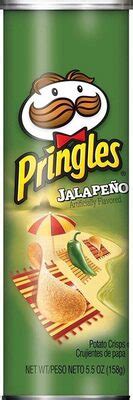 Pringles Pringles Jalapeno Potato Crisps Chips Oz Count Is