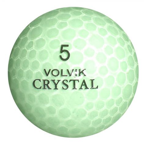 Volvik Crystal Green Golf Balls Golf Balls From Premier Lake Balls Uk