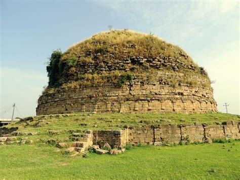 Buddhist Stupas - Crayon