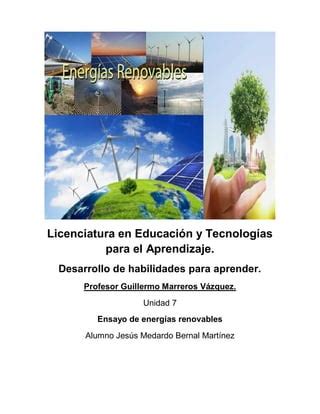 Energia Renovable PDF