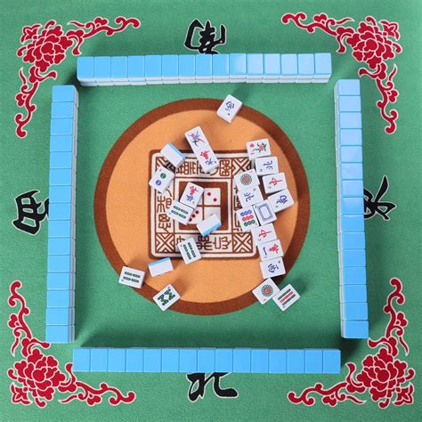 Juego De Mahjong Chino Con Azulejos Grandes Pulgadas