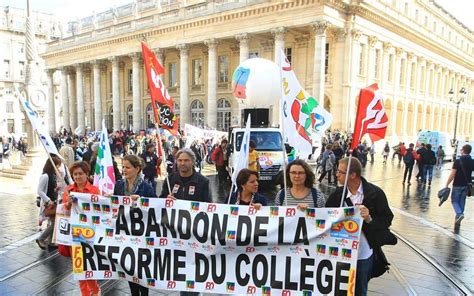 Réforme Du Collège Le Point Sur La Grève Des Profs