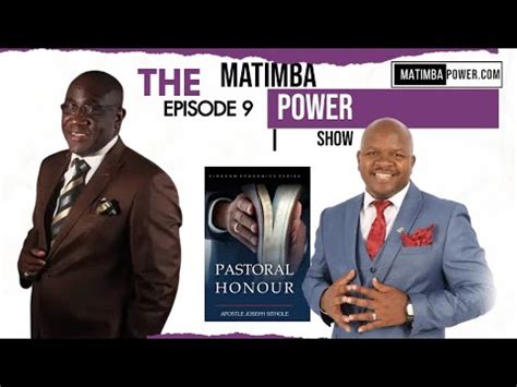 The Matimba Power Show Episode With My Guest Apostle Joseph Sithole