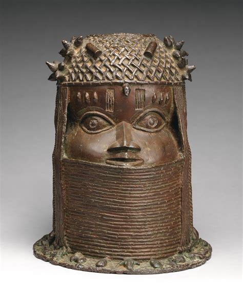 African Art on Twitter: "Title: Head of an Oba Location: Nigeria ...