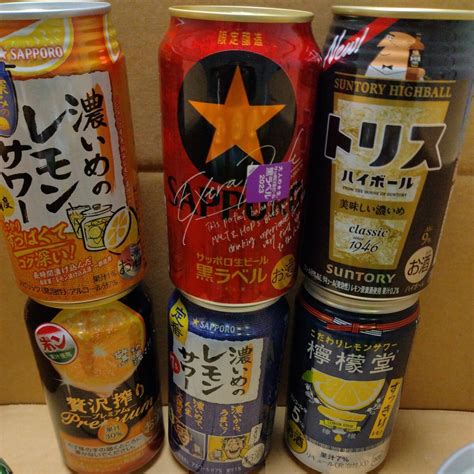 Yahooオークション 酒 色々16本 オマケ付 缶ビール ハイボール ハイ