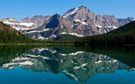 Mountain Lake Reflections Hd Nature 4k Wallpapers Images