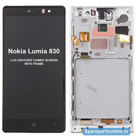 Nokia Lumia 830 Lcd Screen Display Combo Folder With Digitizer Glass