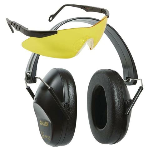 Allen Co Inc Allen 2316 Reaction Shooting M Glasses Combo Yeagers