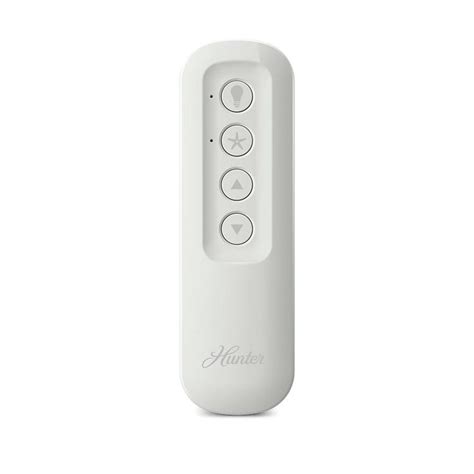 Hunter Indoor/Outdoor White Universal Multi-Function Hand Held Ceiling Fan Remote 99372 - The ...