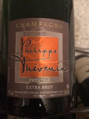 Philippe Th Venin Prestige Extra Brut Champagne Vivino Us