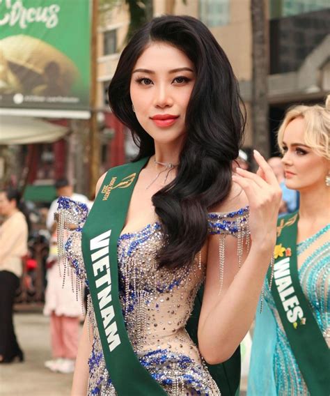 Potret Do Thi Lan Anh Miss Earth Water Dari Vietnam