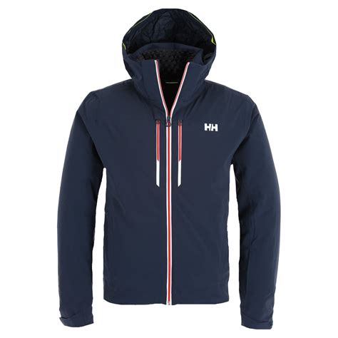 Helly Hansen Alpha Lifaloft Ski Jacket Men Navy Blue Ski Jacket Mens