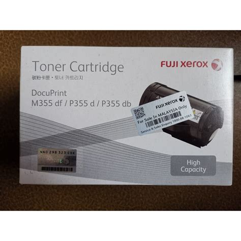 Fuji Xerox Toner Original Docuprint M Df P D B Ct