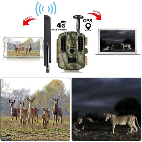 Solar G Hunting Cameras Photo Traps Scout Wild Camera Trail Gps Email