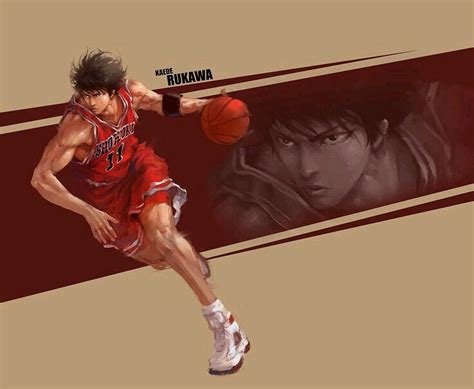 Kaede Rukawa | Slam dunk manga, Slam dunk anime, Slam dunk