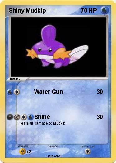 Shiny Mudkip Card