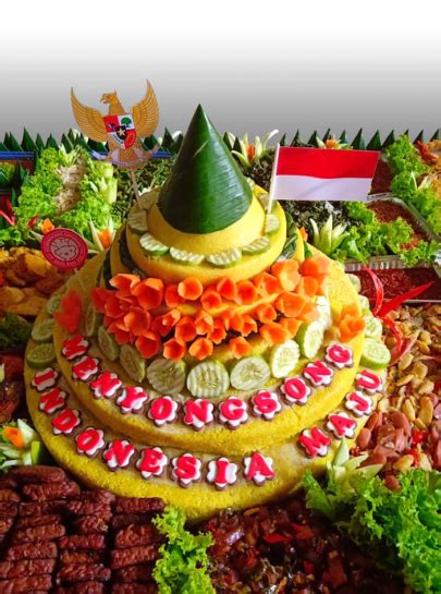 Inovasi Kuliner 5 Kreasi Tumpeng Kemerdekaan Hut RI Ke 78 Paling Unik