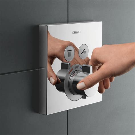 Hansgrohe Showerselect Concealed Thermostat For Two Outlets Chrome