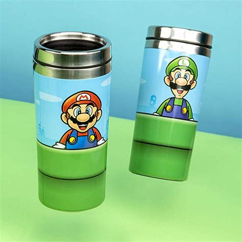 Super Mario Warp Pipe Gourde De Voyage En M Tal Ml Shopforgeek