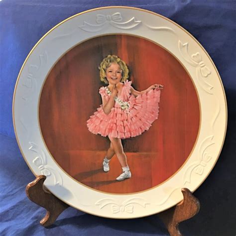 Shirley Temple Collection Plate Etsy