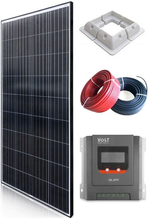 Zestaw Solarny Panel Regulator Mppt W Zpia Za Z Z