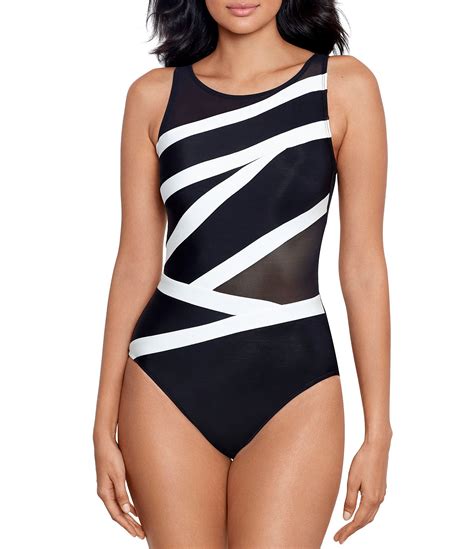 Miraclesuit Spectra Somerpointe One Piece Swimsuit Dillards