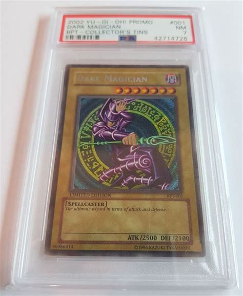 Dark Magician Secret Rare PSA 7 BPT 001 Kaufen Auf Ricardo