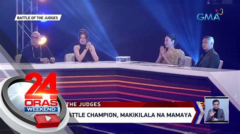 Ultimate Battle Champion Sa Battle Of The Judges Makikilala Na Mamaya