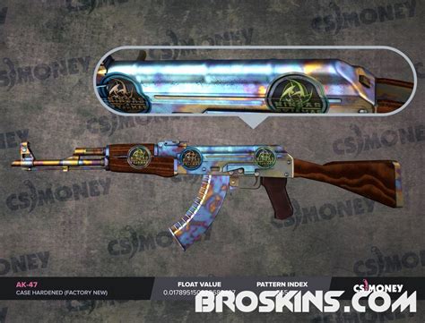 Pattern Rank On Ak 47 Case Hardened And Price Value Broskins Cs 2