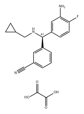 Benzonitrile R Amino Fluorophenyl Cyclopropylmethyl Amino