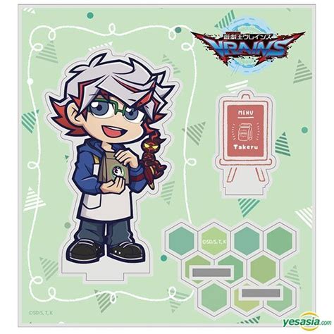 Yesasia Yu Gi Oh Vrains Takeru Homura And Frame Acrylic Stand Cafe Nagi Ver Yu Gi Oh