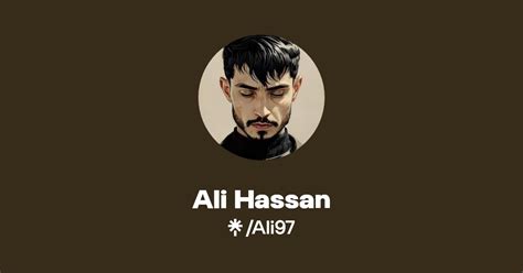 Ali Hassan Twitter Instagram Facebook Linktree