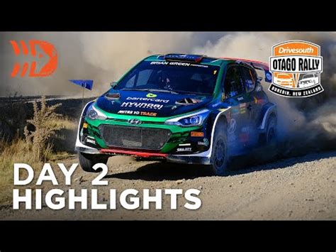 Video Otago Rally 2022 Day 2 Action Highlights