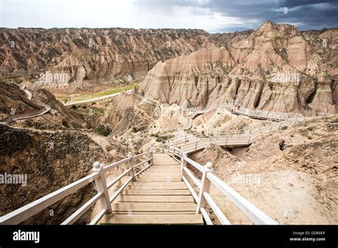 Longyangxia Reservoir Qinghai Province China Stock Photo Alamy