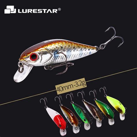 Mini Minnow 32g 40mm Fishing Lure Sinking Action 1pcs Tiny Hard Bait