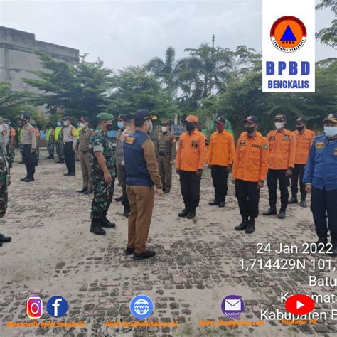 Kunjungan Kerja Wakil Bupati Bengkalis Didampingi Oleh Kalaksa BPBD