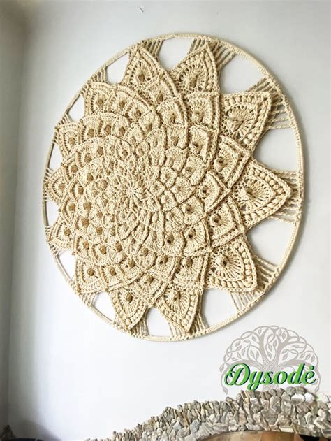 A Mandala It Crochet Mandala Crocheted Cow Pattern Doily Patterns