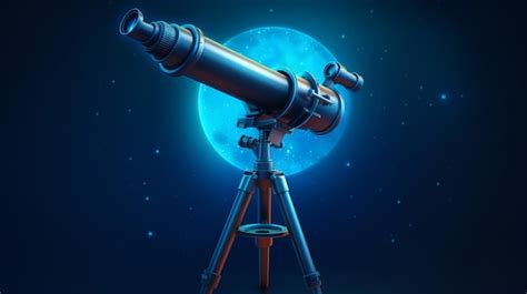 Premium AI Image | Astronomical telescope used for stargazing and ...