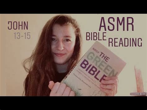 ASMR Bible Reading John 13 15 Whispers And Prayer For World Suffering