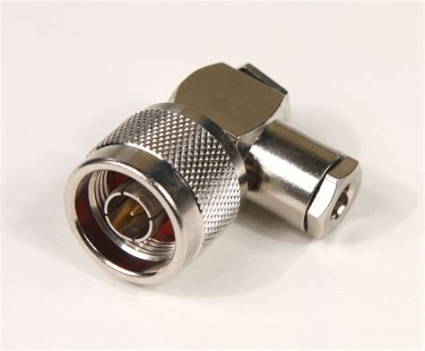 008 N Male 90 Degree Connector For Rg 58 Coax Cable Western States