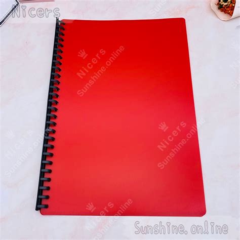 Long Size 35 X 24 Cm Short Size 30 X 24 Cm Clear Book File Folder