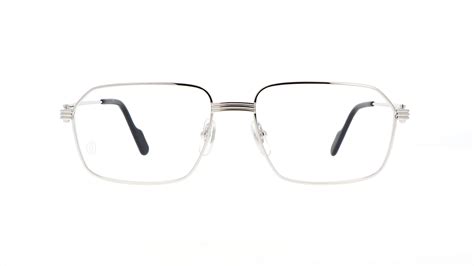 Lunettes De Vue Cartier Core Range CT0445O 004 58 17 Argent En Stock