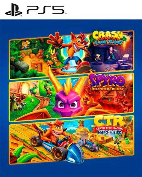 7 Juegos En 1 Crash Bandicoot N Sane Trilogy Mas Spyro Reignited