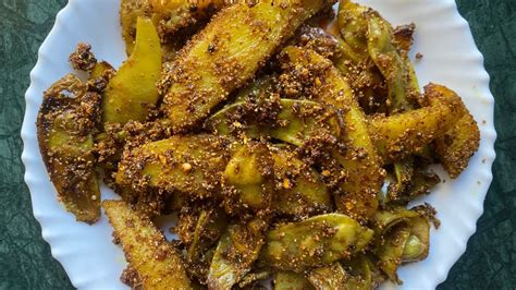 Sem Ka Achar Recipe Ghevda Chi Bhaji Broad Beans Pickle Flat Beans