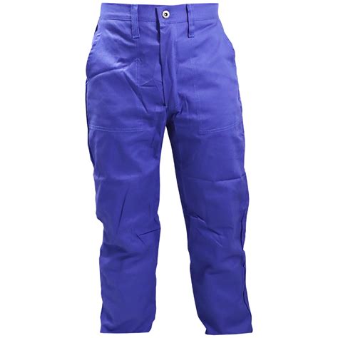 CONTI TROUSER J54 100 R B 44 DROMEX 100 COTTON ROYAL BLUE 230GSM