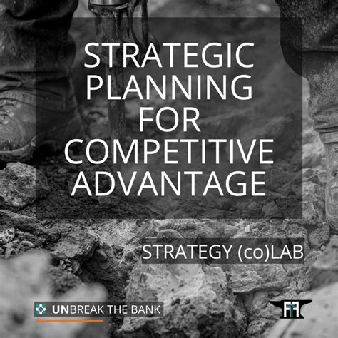 Strategic Planning For Competitive Advantage Strategy Colab Alloy Labs