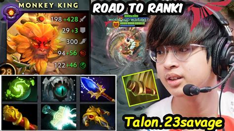 Talon 23savage Monkey King 12K MMR Beast Carry Grinding MMR To Top1